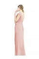Cap Sleeves Bliss Pink Mermaid Boat Neck Formal Dress / Bridesmaid Dress Maidstone