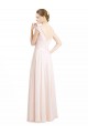 Sleeveless Cream Pink Open Back A-Line Sweetheart Bridesmaid Dress Maidstone