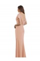 Sleeveless Bliss Pink Low Back Mermaid Boat Neck Prom Dress / Bridesmaid Dress Maidstone