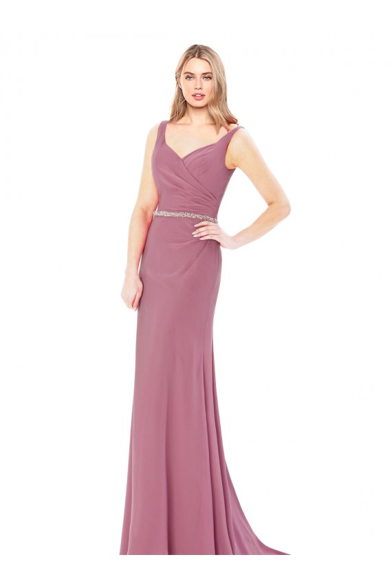 Sleeveless Low Back Sheath Sweetheart Prom Dress / Bridesmaid Dress Maidstone