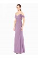 Sleeveless Sheath Off the Shoulder Bridesmaid Dress / Formal Dress Maidstone