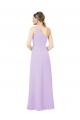 Sleeveless Lilac Sheath One Shoulder Formal Evening Gown / Bridesmaid Dress Maidstone
