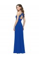 Sleeveless Royal Blue Keyhole Back A-Line Spaghetti Straps Bridesmaid Dress / Formal Dress Maidstone