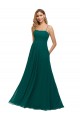 Sleeveless Hunter Low Back A-Line Spaghetti Straps Bridesmaid Dress Maidstone