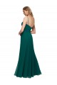 Sleeveless Hunter Low Back A-Line Spaghetti Straps Bridesmaid Dress Maidstone