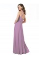 Sleeveless Dark Lavender A-Line Spaghetti Straps Bridesmaid Dress Maidstone