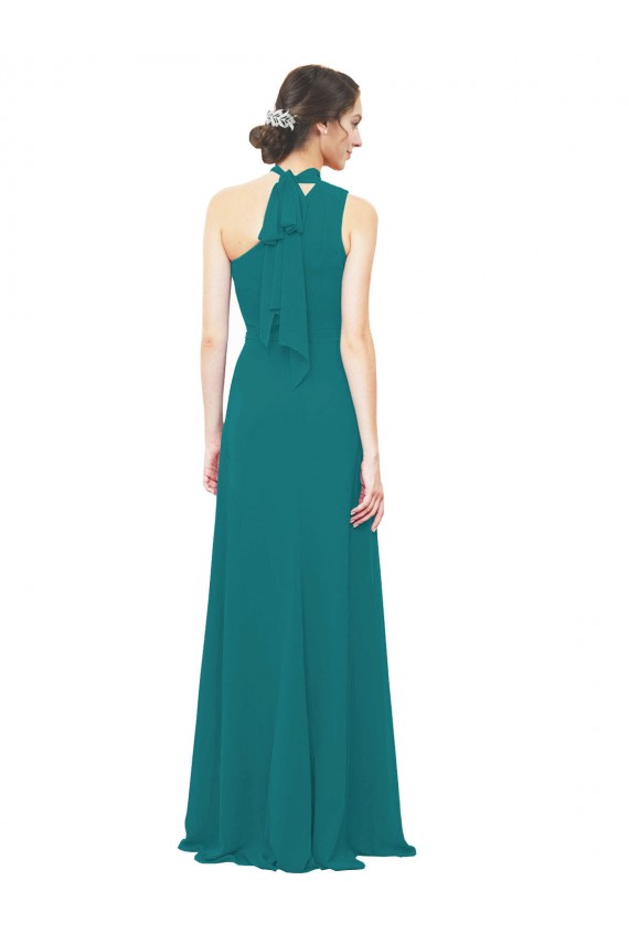 Sleeveless Hunter A-Line One Shoulder Bridesmaid Dress Maidstone