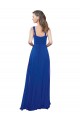 Sleeveless Royal Blue A-Line Square Neck Bridesmaid Dress Maidstone