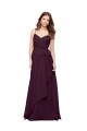 Sleeveless Grape A-Line V-Neck Bridesmaid Dress / Formal Dress Maidstone