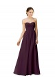 Sleeveless Grape A-Line Sweetheart Bridesmaid Dress / Evening Dress Maidstone