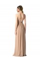 Sleeveless Red Open Back A-Line Halter Neck Bridesmaid Dress / Formal Dress Maidstone
