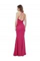 Sleeveless Ruby Criss Cross Open Back A-Line Halter Neck Bridesmaid Dress Maidstone