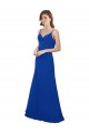 Sleeveless Royal Blue Low Back A-Line Sweetheart Evening Dress / Bridesmaid Dress Maidstone
