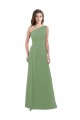 Sleeveless Seagrass A-Line One Shoulder Bridesmaid Dress Maidstone