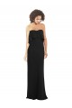 Sleeveless Black Sheath Sweetheart Bridesmaid Dress Maidstone