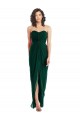 Sleeveless Ever Green Low Back A-Line Sweetheart Bridesmaid Dress Maidstone