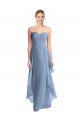 Sleeveless Dusty Blue A-Line Sweetheart Formal Dress / Bridesmaid Dress Maidstone