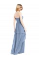 Sleeveless Dusty Blue A-Line Sweetheart Formal Dress / Bridesmaid Dress Maidstone