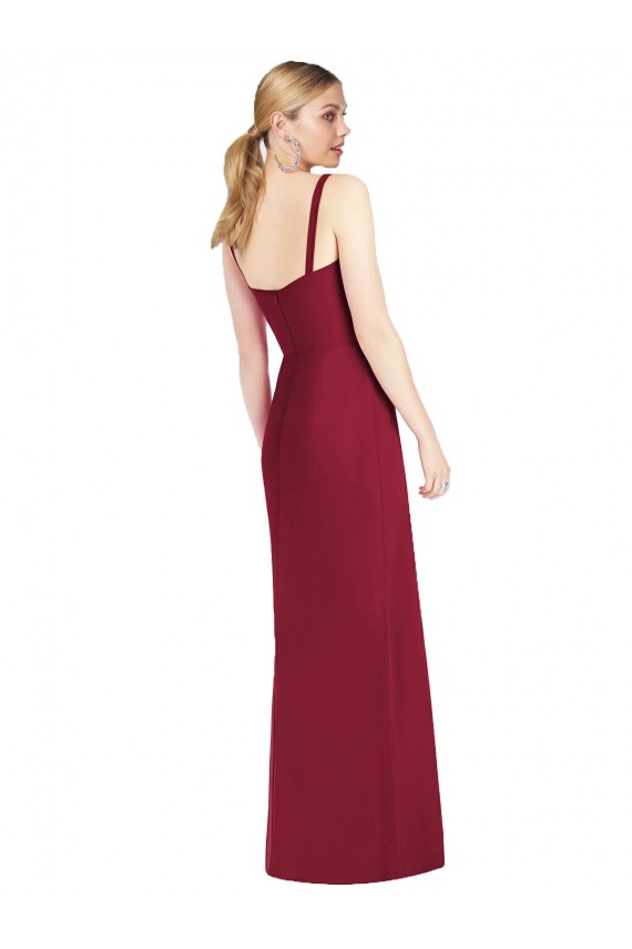 Sleeveless Lilac Mermaid Spaghetti Straps Bridesmaid Dress Maidstone