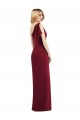Sleeveless Olive Green Trumpet One Shoulder Bridesmaid Dress Maidstone