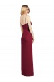 Sleeveless Coral Trumpet Spaghetti Straps Formal Dress / Bridesmaid Dress Maidstone