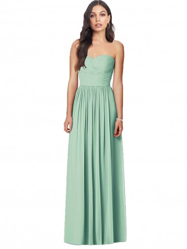 Sleeveless Mint Green Trumpet Sweetheart Bridesmaid Dress Maidstone