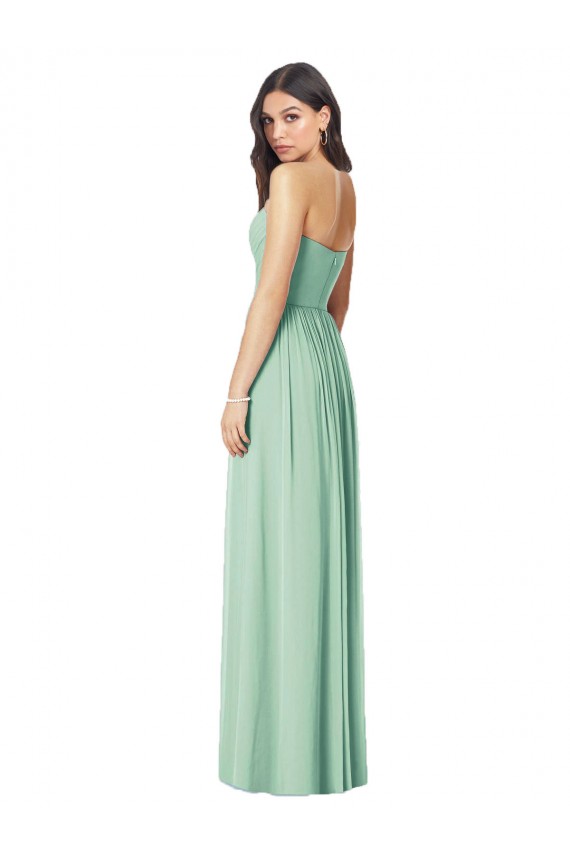 Sleeveless Mint Green Trumpet Sweetheart Bridesmaid Dress Maidstone