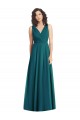 Sleeveless Hunter V-Back A-Line V-Neck Wedding Party Dress Maidstone