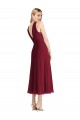 Sleeveless Lilac V-Back A-Line Halter Neck Prom Dress / Bridesmaid Dress Maidstone