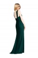 Sleeveless Ever Green Trumpet Halter Neck Bridesmaid Dress Maidstone