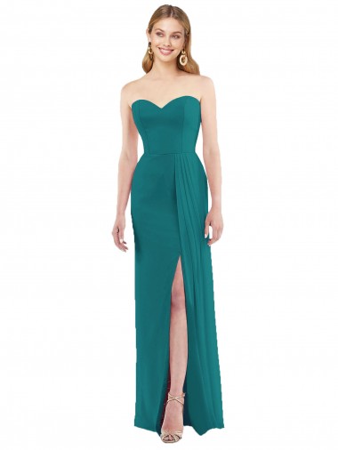 Sleeveless Hunter Trumpet Sweetheart Bridesmaid Dress Maidstone