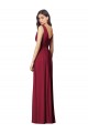 Sleeveless Royal Blue V-Back A-Line V-Neck Semi Formal Evening Dress / Bridesmaid Dress Maidstone