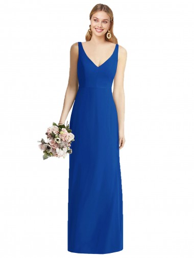 Sleeveless Royal Blue Mermaid Sweetheart Bridesmaid Dress Maidstone