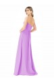 Sleeveless Violet A-Line Strapless Bridesmaid Dress Maidstone