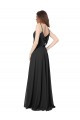 Sleeveless Black Open Back A-Line Sweetheart Formal Dress / Bridesmaid Dress Maidstone