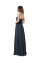 Sleeveless Watermelon Criss Cross Open Back A-Line V-Neck Bridesmaid Dress Maidstone