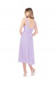 Sleeveless Lilac A-Line Sweetheart High Low Bridesmaid Dress Maidstone