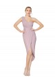 Sleeveless Primrose V-Back Mermaid One Shoulder High Low Evening Gown / Prom Dress / Bridesmaid Dress Maidstone