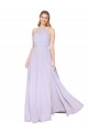 Sleeveless Lilac A-Line Halter Neck Formal Evening Gown / Prom Dress / Bridesmaid Dress Maidstone