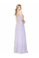 Sleeveless Lilac A-Line Halter Neck Formal Evening Gown / Prom Dress / Bridesmaid Dress Maidstone