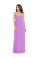 Sleeveless Violet Low Back A-Line Sweetheart Semi Formal Evening Dress / Bridesmaid Dress Maidstone
