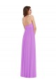 Sleeveless Violet Low Back A-Line Sweetheart Semi Formal Evening Dress / Bridesmaid Dress Maidstone