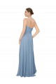 Sleeveless Dusty Blue Low Back A-Line Sweetheart Bridesmaid Dress / Evening Dress Maidstone