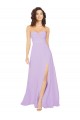 Sleeveless Lilac Low Back A-Line Sweetheart Bridesmaid Dress / Evening Dress Maidstone