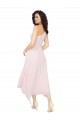 Sleeveless Black A-Line One Shoulder High Low Bridesmaid Dress Maidstone