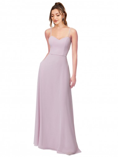 Sleeveless Pink Glow A-Line Sweetheart Bridesmaid Dress Maidstone