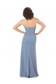 Sleeveless Burgundy Sheath Strapless Bridesmaid Dress Maidstone
