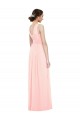Sleeveless Pink A-Line V-Neck Bridesmaid Dress Maidstone