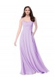 Sleeveless Lilac A-Line Scoop Neck Bridal Party Dress Maidstone