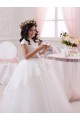 Sleeveless Ivory Ball Gown Sweetheart Flower Girl Dresses Maidstone